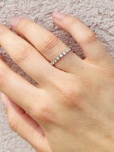 Load image into Gallery viewer, .16 Carat Diamond Band with Circles - 14K White Gold - Viv &amp; G