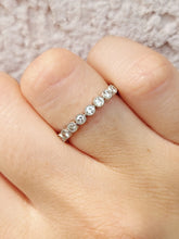 Load image into Gallery viewer, .16 Carat Diamond Band with Circles - 14K White Gold - Viv &amp; G