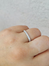 Load image into Gallery viewer, .52 Carat Diamond Band with 9 Diamonds - 14K White Gold