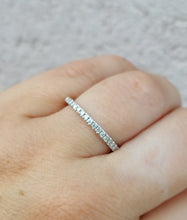 Load image into Gallery viewer, 0.28 Carat Diamond Band - 14K White Gold