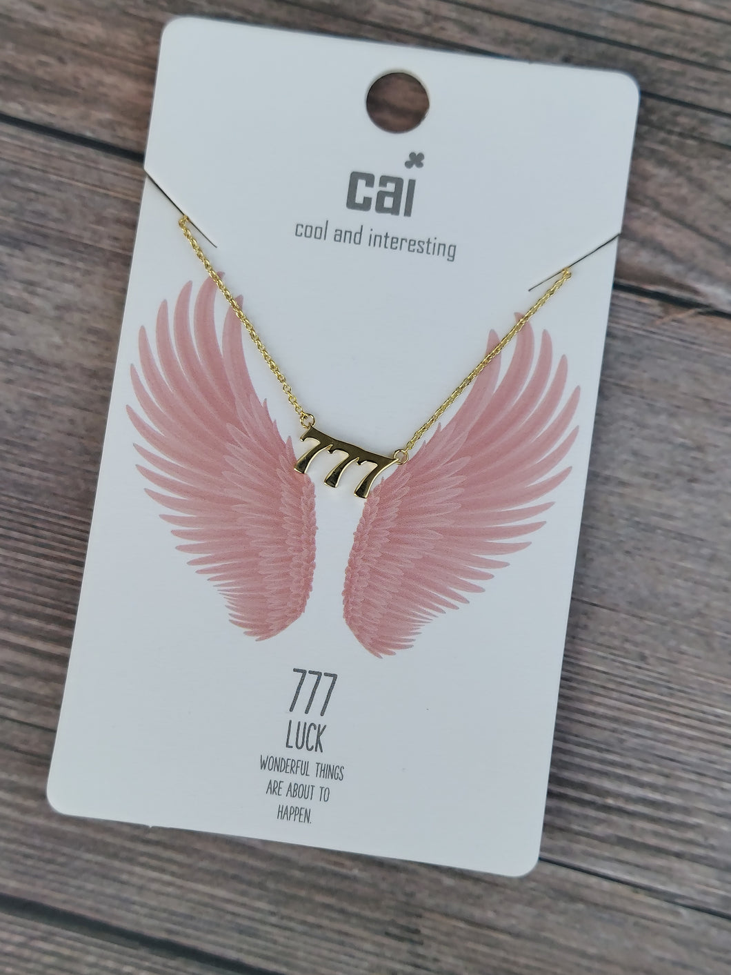 Luck 777 - Angel Numbers Necklace