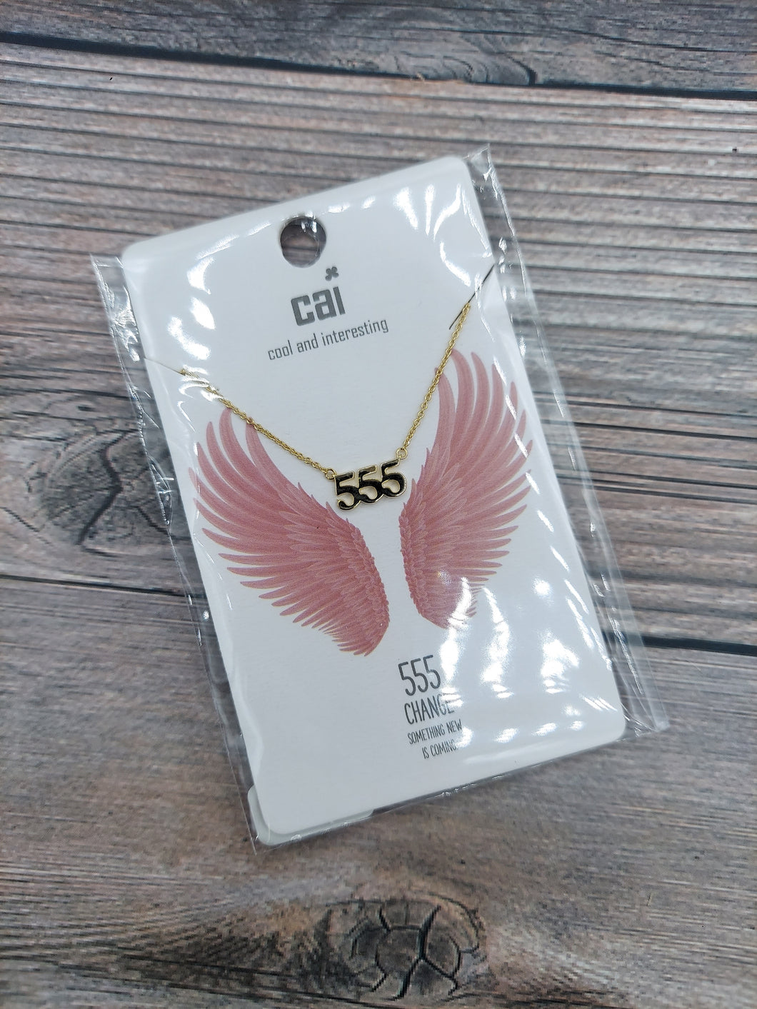 Change 555 - Angel Numbers Necklace