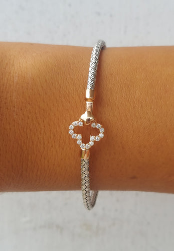 Limited Edition Lucky Clover Italian Hook Bracelet