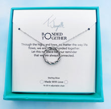 Load image into Gallery viewer, Bonded Together Silver Necklace - TJazelle