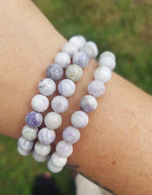 Load image into Gallery viewer, &quot;Hope&quot; Purple Turquoise Stacker - TJazelle