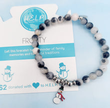 Load image into Gallery viewer, Frosty Charm Bracelet - TJazelle HELP Collection