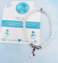 Load image into Gallery viewer, Frosty Charm Bracelet - TJazelle HELP Collection