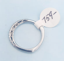 Load image into Gallery viewer, 0.28 Carat Diamond Estate Band - 14K White Gold