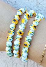 Load image into Gallery viewer, Sunflower Floral Moments Stacker Bracelet - TJazelle