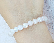 Load image into Gallery viewer, Kindness Faceted Rose Quartz Stacker - TJazelle