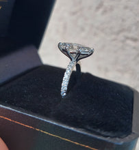 Load image into Gallery viewer, 2 Carat Marquise Lab Diamond Engagement Ring - 14K White Gold