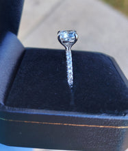 Load image into Gallery viewer, 2.52 Carat Cushion Cut Lab Diamond Engagement Ring - 14K White Gold
