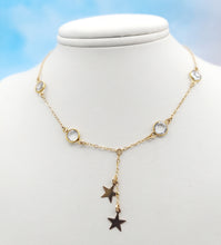Load image into Gallery viewer, Star Drop Necklace - Gold Filled