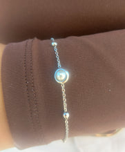 Load image into Gallery viewer, Pearl and Silver Bead Bracelet - Sterling Silver