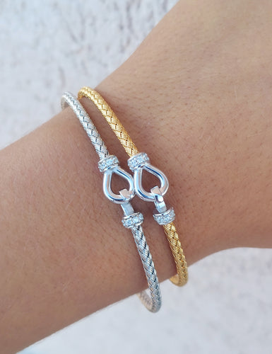 Limited Edition Mini Italian Hook Bracelet