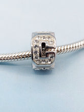 Load image into Gallery viewer, Chelsea Taylor Crystal Initial Letter Bead