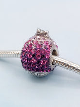 Load image into Gallery viewer, Pink &amp; Purple Ombre Egg Bead - Chelsea Taylor