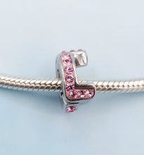 Load image into Gallery viewer, Chelsea Taylor Crystal Initial Letter Bead