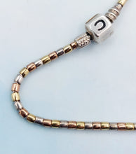 Load image into Gallery viewer, 7.9" Tricolor Terrazzo Beaded Bracelet - Chamilia