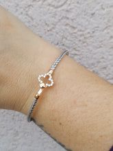 Load image into Gallery viewer, Limited Edition Lucky Clover Italian Hook Bracelet