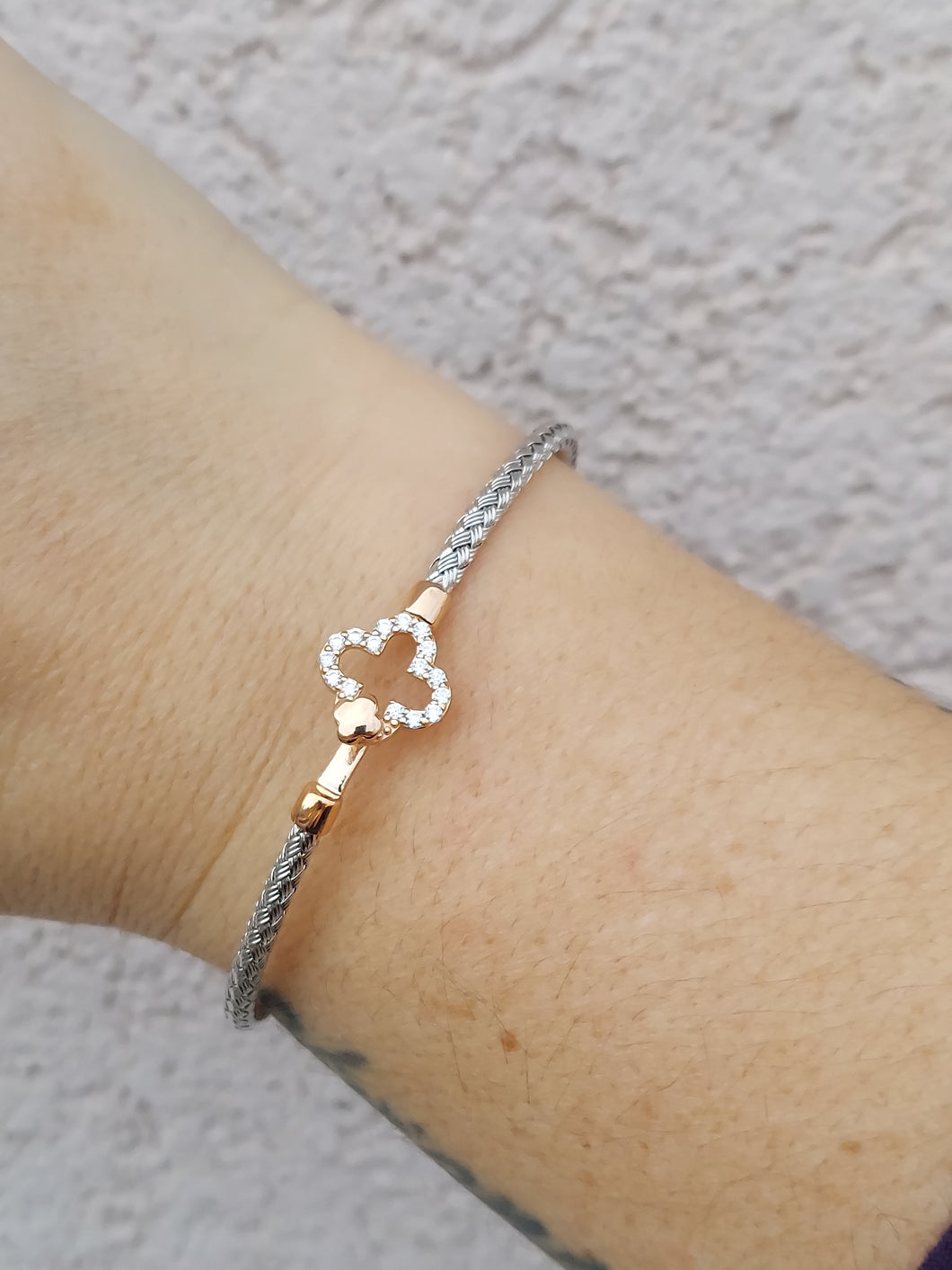 Limited Edition Lucky Clover Italian Hook Bracelet