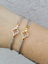 Load image into Gallery viewer, Limited Edition Lucky Clover Italian Hook Bracelet