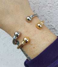 Load image into Gallery viewer, Trending Open Ball Cuff Bangle Bracelet