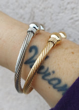Load image into Gallery viewer, Trending Open Ball Cuff Bangle Bracelet