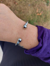 Load image into Gallery viewer, Trending Open Ball Cuff Bangle Bracelet