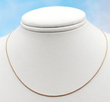 Load image into Gallery viewer, 16" Wheat Chain - 14K Rose Gold