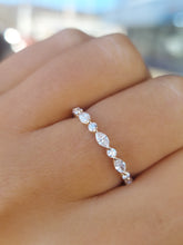 Load image into Gallery viewer, 14k Gold &amp; Marquise Diamond Ring - 0.50ct