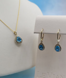 Blueberry Zircon Earrings -  Le Vian®