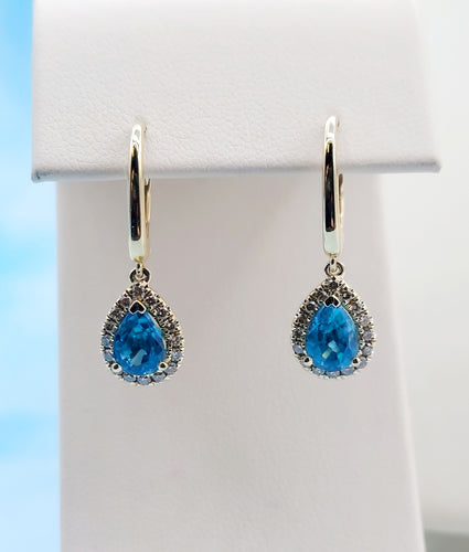 Blueberry Zircon Earrings -  Le Vian®