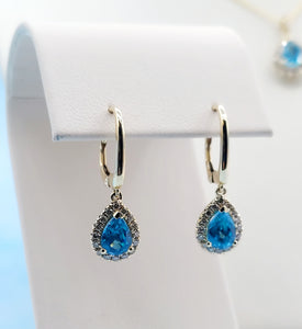 Blueberry Zircon Earrings -  Le Vian®