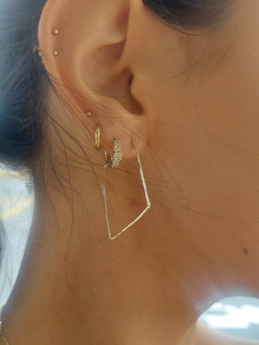 Small Haven Hoop Earrings