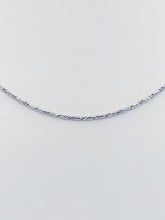 Load image into Gallery viewer, 16” White Gold Razza Chain