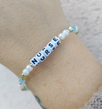 Load image into Gallery viewer, &quot;Nurse&quot; Little Words Project Bracelet