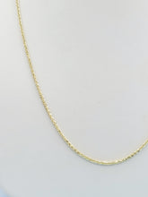 Load image into Gallery viewer, 18" Sparkly-Cut Wheat Chain - 14K Gold