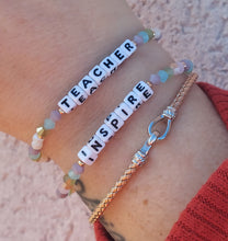 Load image into Gallery viewer, &quot;Inspire&quot; Little Words Project Bracelet