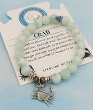 Load image into Gallery viewer, "Crab"Charm Bracelet - Sterling Silver TJazelle