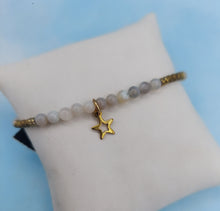 Load image into Gallery viewer, Star Gray Stretch Bracelet - Chavez for Charity