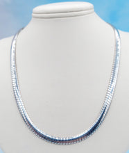 Load image into Gallery viewer, Sterling Silver Omega Necklace - 18”