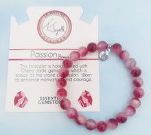 Load image into Gallery viewer, "Passion" Cherry Jade Stacker - TJazelle