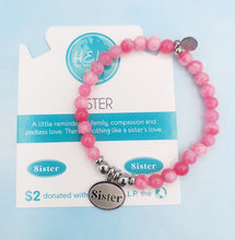 Load image into Gallery viewer, Sister TJazelle H.E.L.P Charm Bracelet