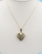 Load image into Gallery viewer, Locket with Razza Chain - 14K Yellow Gold