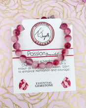 Load image into Gallery viewer, "Passion" Cherry Jade Stacker - TJazelle