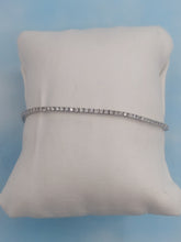 Load image into Gallery viewer, Diamond tennis extended size bracelet