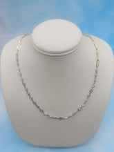 Load image into Gallery viewer, Mix and Match Diamond and Paper Clip Necklace