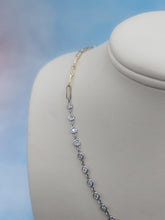 Load image into Gallery viewer, Mix and Match Diamond and Paper Clip Necklace
