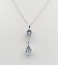 Load image into Gallery viewer, Bowtie Necklace - 14K White Gold